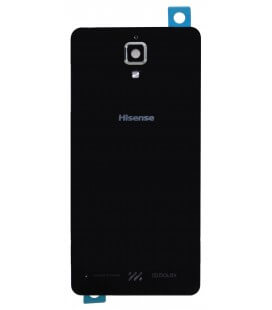 Πίσω Κάλυμμα Hisense C20 με Κόλλα, Τζαμάκι και Κάλυμμα Κάμερας Μαύρο Original 1019769