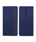 Θήκη Book Ancus Magnetic Canvas για Xiaomi Redmi K20 Pro TPU Μαύρη-Μπλε