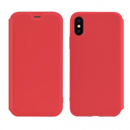 Θήκη Hoco Colorful Series Liquid Silicone για Apple iPhone X / XS Κόκκινη