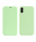 Θήκη Hoco Colorful Series Liquid Silicone για Apple iPhone X / XS Πράσινο