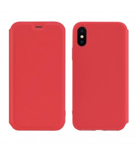 Θήκη Hoco Colorful Series Liquid Silicone για Apple iPhone XS Max Κόκκινη