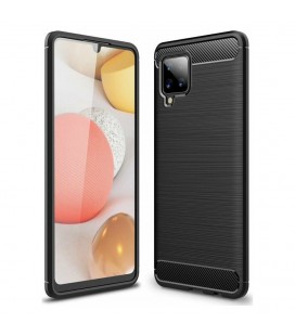 Θήκη Tech Protect Carbon για Samsung SM-A426B Galaxy A42 Μαύρη