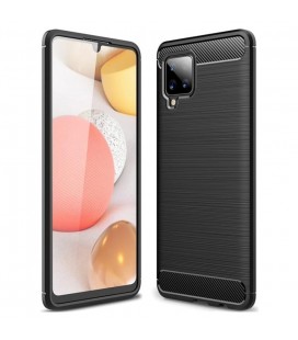 Θήκη TPU Ancus Carbon Series για Samsung SM-A426B Galaxy A42 Μαύρη