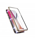 Θήκη Ancus 360 Full Cover Magnetic Metal για Apple iPhone 13 mini Χρυσαφί