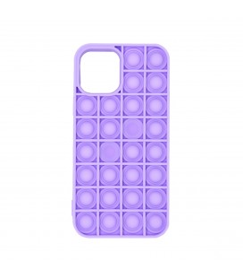 Θήκη Ancus TPU Pop It για Apple iPhone 12 Μωβ