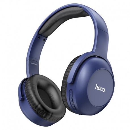 Wireless Ακουστικά Stereo Hoco W33 Art Sound με Μικρόφωνο, AUX και Πλήκτρα Ελέγχουe v5.0 Μπλέ