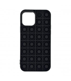 Θήκη Ancus TPU Pop It για Apple iPhone 12 / 12 Pro Μαύρο