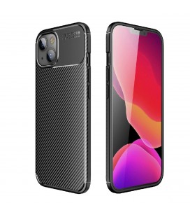 Θήκη Ancus AutoFocus Carbon Fiber για Apple iPhone 13 Μαύρη