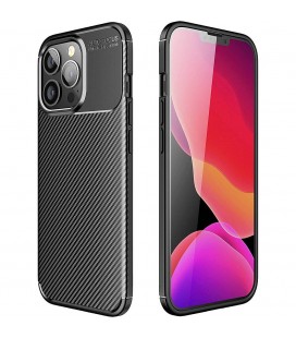 Θήκη Ancus AutoFocus Carbon Fiber για Apple iPhone 13 Pro Μαύρη