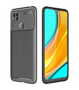 Θήκη Ancus AutoFocus Carbon Fiber για Xiaomi Redmi 9C Μαύρη