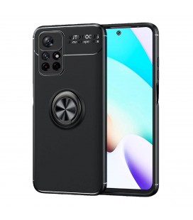 Θήκη Ancus AutoFocus Shock Proof με Ring Holder για Xiaomi Redmi Note 11T 5G / Note 11s 5G /  Poco M4 Pro 5G Μαύρη