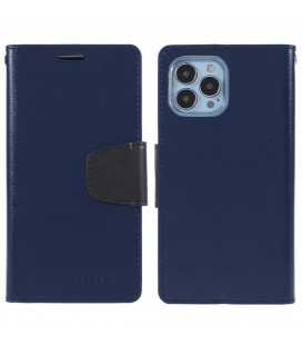 Θήκη Book Goospery Sonata Diary Case για Apple iPhone 13 Pro Μπλέ-Μαύρο