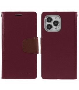 Θήκη Book Goospery Sonata Diary Case για Apple iPhone 13 Pro Max Κόκκινο