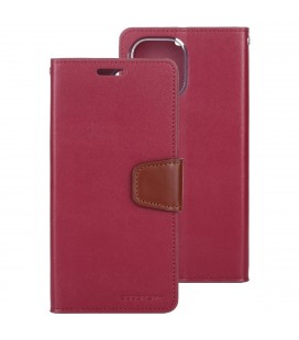 Θήκη Book Goospery Sonata Diary Case για Apple iPhone 12/12 Pro Κόκκινο