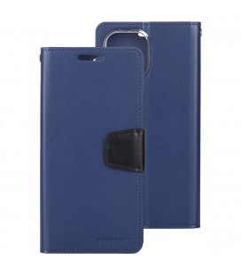 Θήκη Book Goospery Sonata Diary Case για Apple iPhone 12/12 Pro Μπλέ-Μαύρο