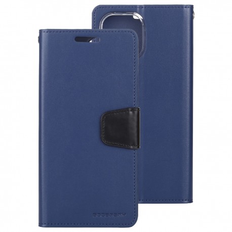 Θήκη Book Goospery Sonata Diary Case για Apple iPhone 12/12 Pro Μπλέ-Μαύρο