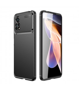 Θήκη Ancus AutoFocus Carbon Fiber για Xiaomi Poco X4 Pro 5G Μαύρη