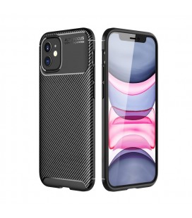 Θήκη Ancus AutoFocus Carbon Fiber για Apple iPhone 12 Mini Μαύρη