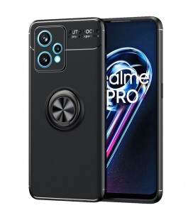 Θήκη Ancus AutoFocus Shock Proof με Ring Holder για Realme 9 Pro Μαύρη