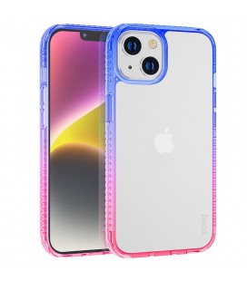 Θήκη Hoco Crystal Color Skin Feel για Apple iPhone 14 Plus Rainbow