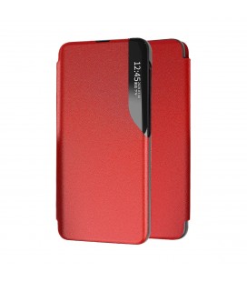 Θήκη Book Ancus Smart Flip για Apple iPhone 14 Pro Κόκκινη