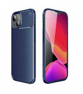 Θήκη Ancus AutoFocus Carbon Fiber για Apple iPhone 13 Μπλε