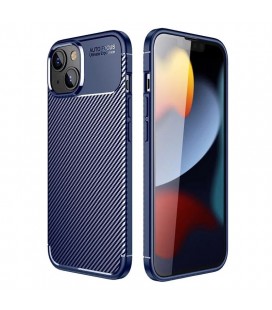 Θήκη Ancus AutoFocus Carbon Fiber για Apple iPhone 14 Plus Μπλε