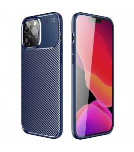 Θήκη Ancus AutoFocus Carbon Fiber για Apple iPhone 14 Pro Μπλε