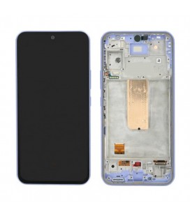 Γνήσια Οθόνη & Μηχανισμός Αφής Samsung SM-A546 Galaxy A54 5G Μωβ GH82-31231D