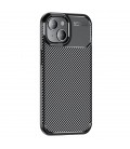 Θήκη Ancus AutoFocus Carbon Fiber για Apple  iPhone 15 Μαύρη