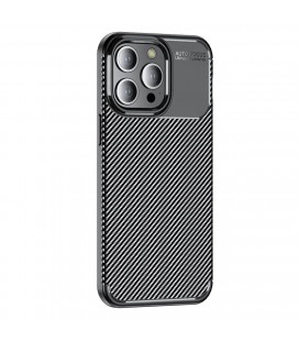 Θήκη Ancus AutoFocus Carbon Fiber για Apple iPhone 15 Pro Max Μαύρη