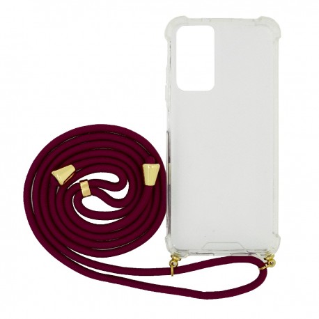 Θήκη Ancus Crossbody για Xiaomi Redmi Note 12S με Κορδόνι Κόκκινο