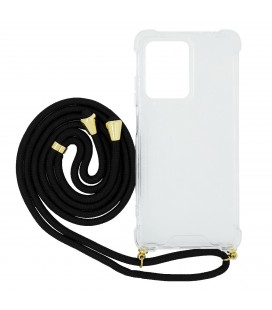 Θήκη Ancus Crossbody για Xiaomi Redmi Note 12 Pro+ με Κορδόνι Μπορντώ