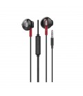 Hands Free Hoco M57 Sky Sound Earphones Stereo 3.5 mm Μαύρα με Μικρόφωνο και Πλήκτρο Λειτουργίας