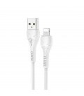 Καλώδιο σύνδεσης Hoco X37 Cool Power USB σε Lightning Fast Charging 2.4A Λευκό 1m