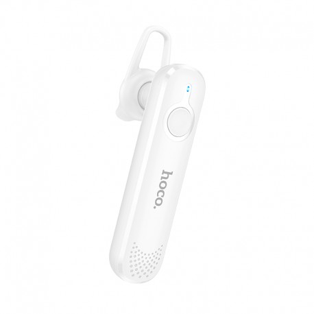 Business Wireless Headset Hoco E63 Diamond με 6 Ώρες Ομιλίας Λευκό