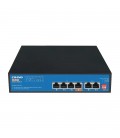 Ethernet Switch Ewind EW-S1606CF-AP 4x10/100Mbps + 2x100Mbps  RJ45 PoE