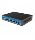 Ethernet Switch Ewind EW-S1610CF-AP 8x10/100Mbps + 2x100Mbps  RJ45 PoE Build-in