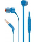 Hands Free JBL Tune 160 In-ear 3.5mm 9mm Dynamic Driver Pure Bass Sound με Μικρόφωνο JBLT160BLU Μπλε