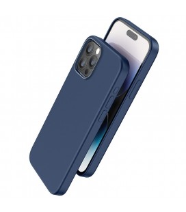 Θήκη Hoco Pure Series Silicone Magnetic για Apple iPhone 15 Pro Μπλέ