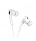 Hands Free Hoco M111 Pro Primero Series Earphones Stereo Lightning Λευκό 1,2μ