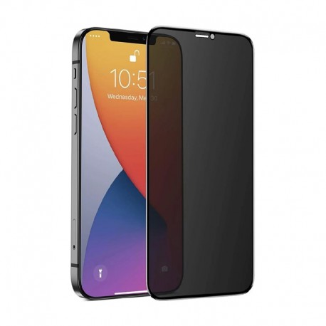 Tempered Glass Noozy Privacy Angle Anti-Fingerprint 0.33mm για Apple iPhone X/XS/11 Pro Σετ 5 τμχ.