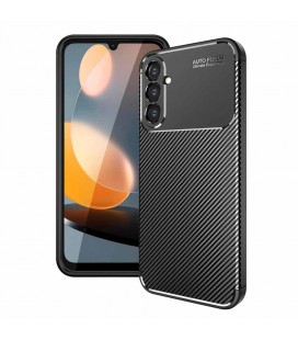 Θήκη Ancus AutoFocus Carbon Fiber για Samsung SM-A245F Α24 4G Μαύρη