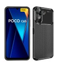 Θήκη Ancus AutoFocus Carbon Fiber για Xiaomi Poco C65  Μαύρη