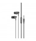 Hands Free Hoco M112 Story Universal Earphones Hi-Fi Stereo 3.5mm Μαύρο 1.2m