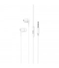 Hands Free Hoco M99 Celestial Universal Earphones Hi-Fi Stereo 3.5mm Λευκό 1.2m