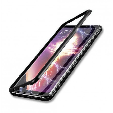 Θήκη Ancus 360 Full Cover Magnetic Metal για Apple iPhone 7 / 8 / SE (2020) Μαύρη