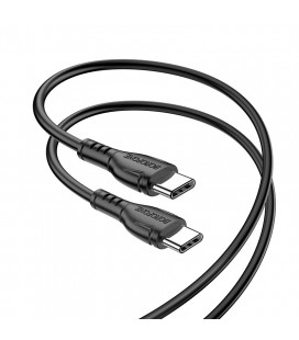 Καλώδιο σύνδεσης Borofone BX51 Triumph USB-C σε USB-C 60W 1μ Μαύρο